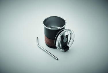 Logotrade reklaamtoote foto: Akaatsiast roostevaba termoskruus, 260 ml